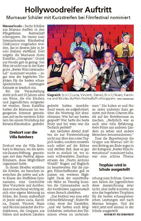 Filmfestival Italien