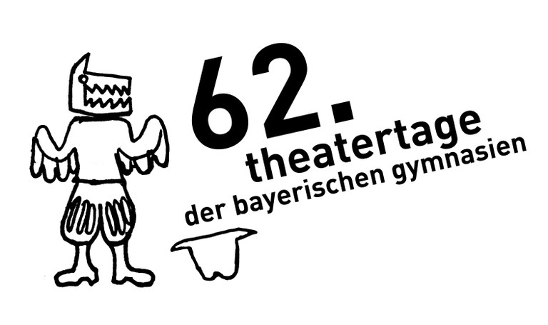Logo-Entwicklung für die 62. Theatertage, 1-color, W-Seminar CI + Corporate Identity, 2018