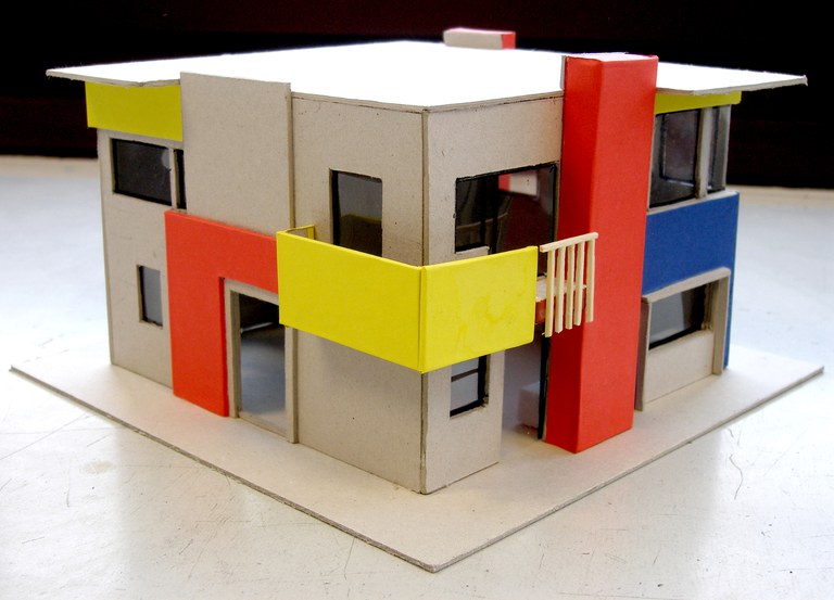 Gebaude nach De Stijl, Haus2, Q12, 2012