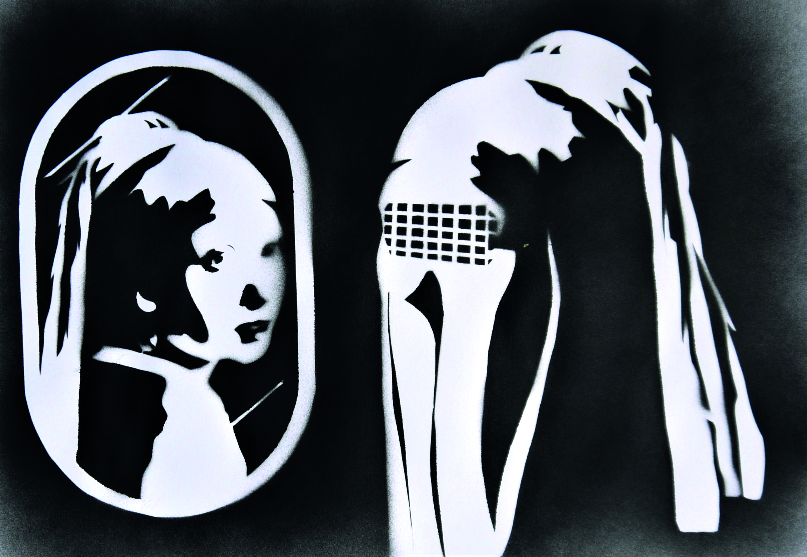 #werkschau Schablonengrafik Holdenrieder, Rebecca, Schablonengraffito, Q12